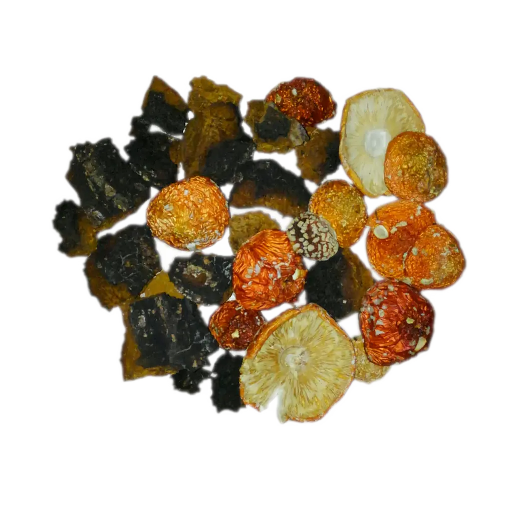 Чага+мухомор и Чайный сбор